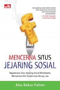 Mencerna Situs Jejaring Sosial