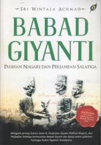 Babad Giyanti: Palihan Nagari dan Perjanjian Salatiga