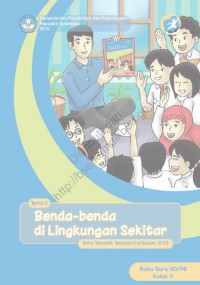 Benda-benda di lingkungan sekitar : buku guru