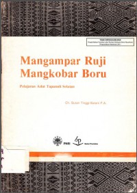 Mengampar ruji mangkobar boru : pelajaran adat tapanuli