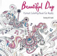 Beatiful Day Korean Coloring Book For Adults - 11912