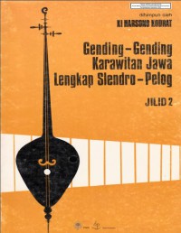 gending-gending karawitan jawa lengkap slendro-pelog jilid II