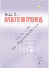 Matematika (Buku Guru) : kls XI