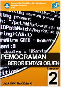 Programan Berorientasi Objek SMK/MAK : kls XI semester 2