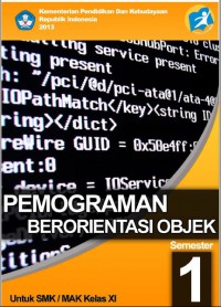 pemograman berorientasi objek : kelas xI semester 1