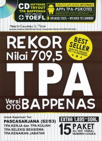 Rekor Nilai 709.5 TPA Versi OTO BAPPENAS - 11916