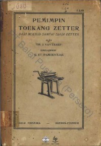 pemimpin toekang zetter